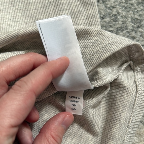 Athleta Ribbed Henley - Picture 5 of 8